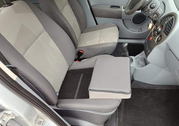 Renault Modus cena 8900 przebieg: 162000, rok produkcji 2007 z Jaraczewo małe 277